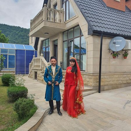 Viva Hotel Gabala With Outdoor Pool ,Sauna And Waterfall 盖贝莱 外观 照片