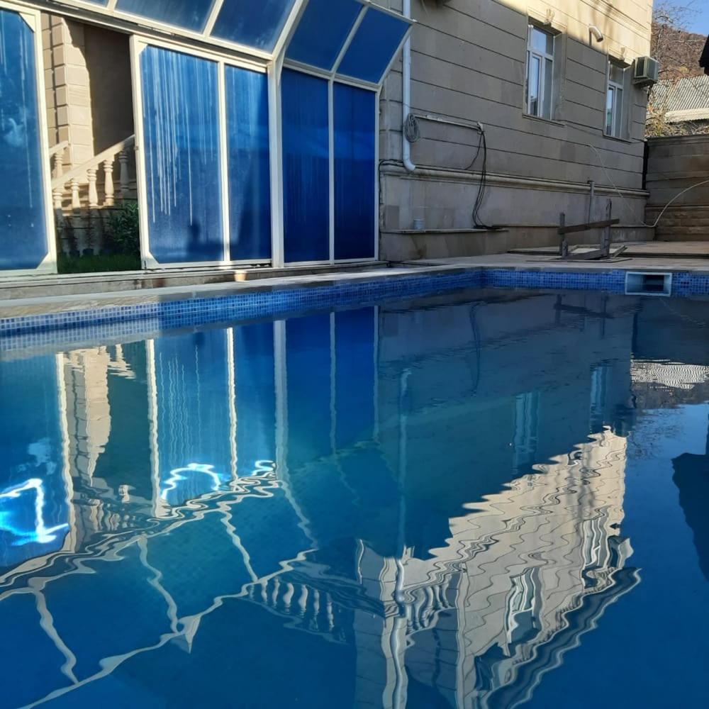 Viva Hotel Gabala With Outdoor Pool ,Sauna And Waterfall 盖贝莱 外观 照片