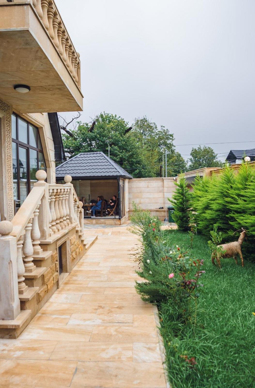 Viva Hotel Gabala With Outdoor Pool ,Sauna And Waterfall 盖贝莱 外观 照片