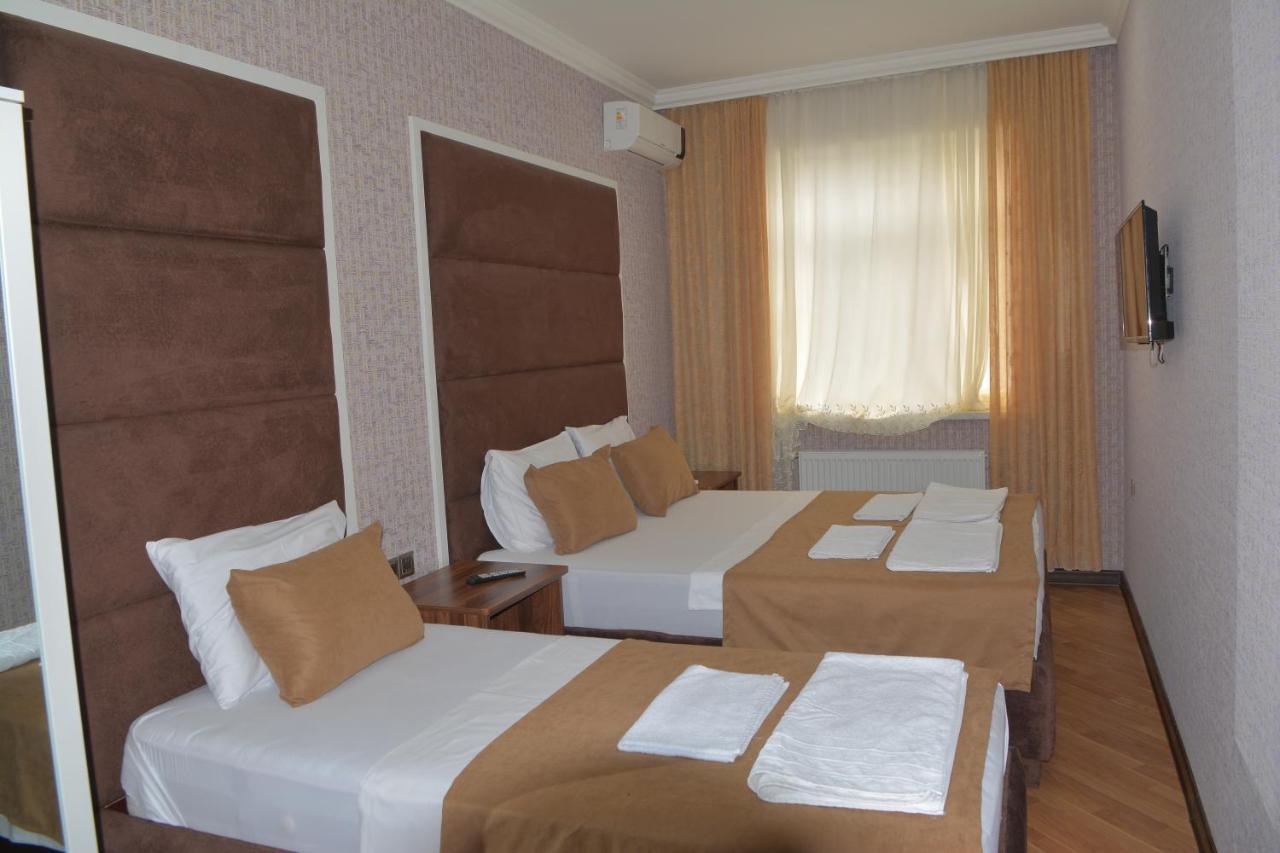 Viva Hotel Gabala With Outdoor Pool ,Sauna And Waterfall 盖贝莱 外观 照片